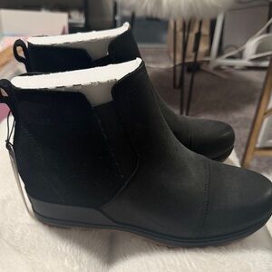 Sorel Black Ankle Boots